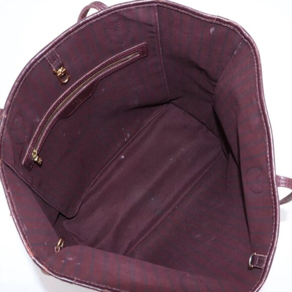 Louis Vuitton Monogram Idylle Neverfull MM Bordeaux - Picture 7 of 16